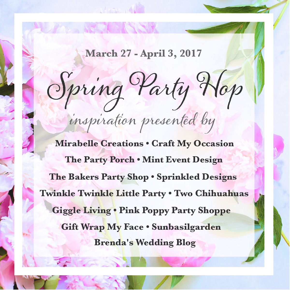 Spring Party Hop 1